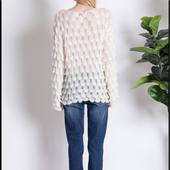 Gorgeous Feather Sweater - Picture 6 of 8